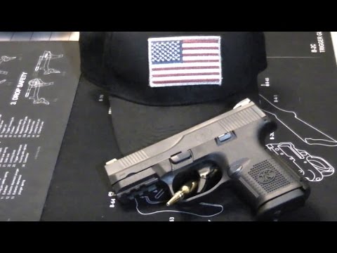 New striker gun, the FNH FNS-9C (traded in the CCP by Walther)