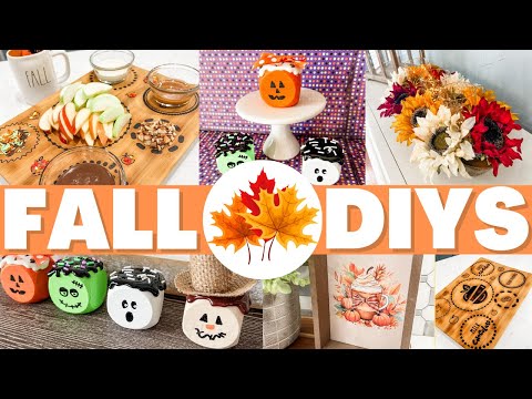 🍁 FALL DIYS that make your home feel extra cozy! (SAVE MONEY with these fall home decor projects)