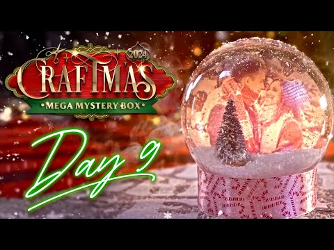 Cricut Snow Globe Tutorial ❄️ Craftmas MEGA Mystery Box Day 9