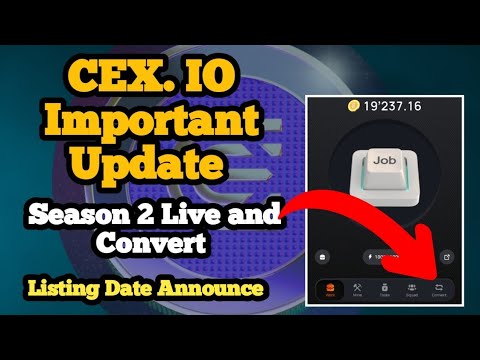 CEX.IO Season 2 Live | Listing Date Announcement | How to Join On CEX.IO