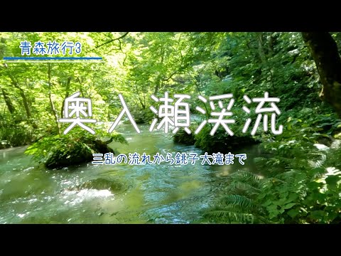 【奥入瀬渓流】2023年夏。青森県の奥入瀬渓流を散策してきました。三乱の流れから銚子大滝まで約7.5キロを歩いてます【お出かけvlog】