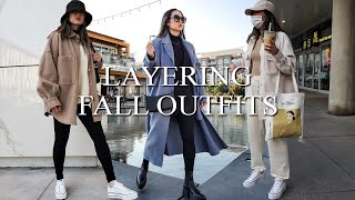 How to Layer Fall Outfits