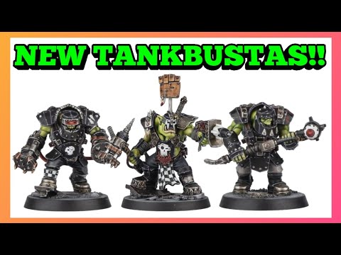 New Ork Tankbustas!! - Warhammer Day Preview - Kill Team - Storm Volkus