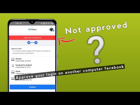 Approve your login on another computer facebook | login approval needed 2022 @TipsKm