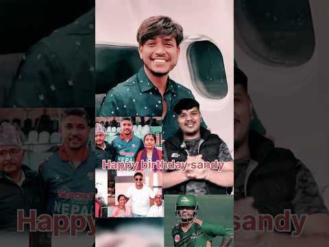 Happy birthday Sandeep lamichhane