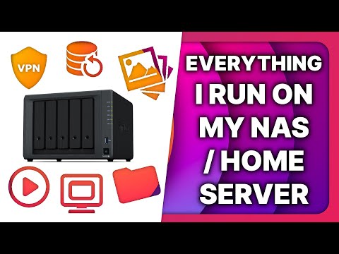 What I run on my NAS / Home Server