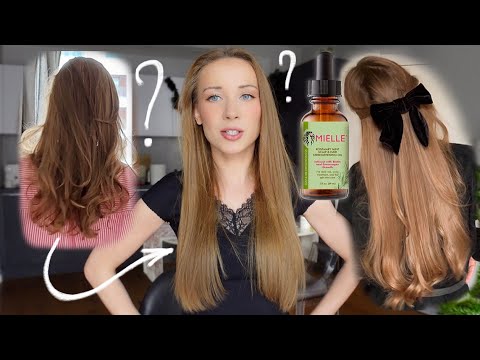 MY HAIR GROWTH STORY - DOES MIELLE ROSEMARY HAIR OIL ACTUALLY WORK?