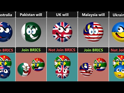 If BRICS Expands - Which Country Will Join BRICS or Not [Countryballs]