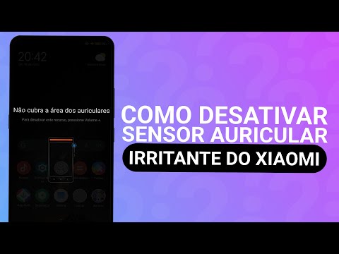 NÃO CUBRA A ÁREA DOS AURICULARES XIAOMI - COMO DESATIVAR