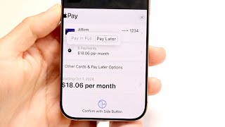 How To Use Apple Pay Later! (2024)