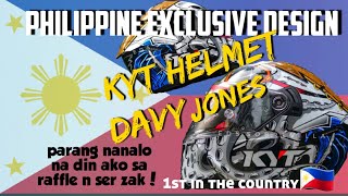 KYT NF-R Davy Jones first limited helmet design | exclusive for philippines | makina give away