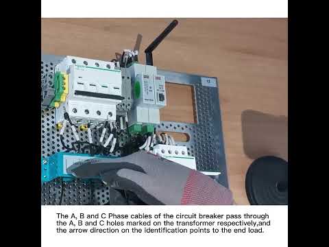 Acrel Electric | ARD2F Motor Protector—Wiring of 100A Current Transformer