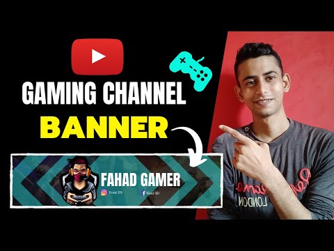 How to Make Professional Gaming Channel Banner On Android | Gaming Banner