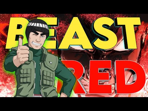 RED BEAST [ MIGHT GUY HINDI RAP] By MorningSTAR || Latest Anime Rap Song 2024