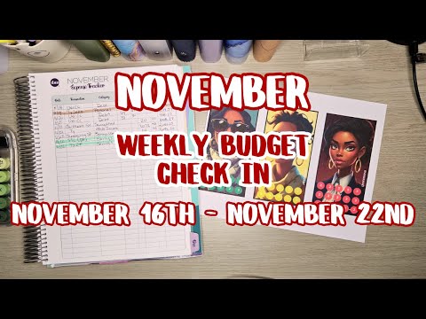 Budget Check In | New Savings Challenges | November Week 4 | #savings #budgeting #trending