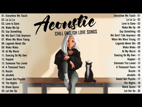 Chill English Acoustic Love Songs 2024 ♨️ Best Acoustic Songs 2024 Cover ♨️ Top Chill Acoustic Music