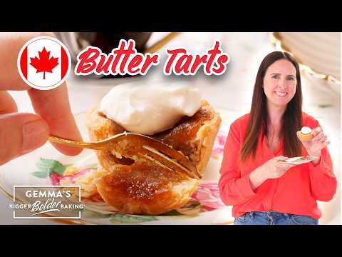 Gooey Canadian Butter Tarts Recipe 🍁🥧