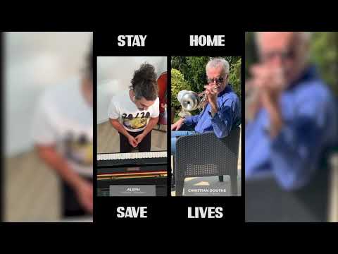 Stay home and imagine (cover John Lennon song)