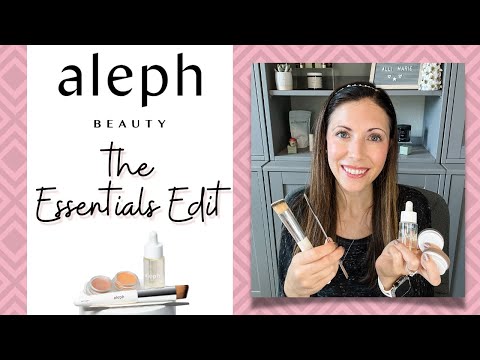 The Essentials Edit by Aleph Beauty // Clean Makeup // Tutorial & Review