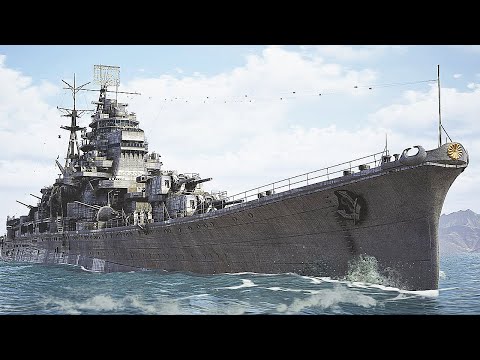 【解説付】防空巡洋艦摩耶を3DCGで復元してみた【4K】