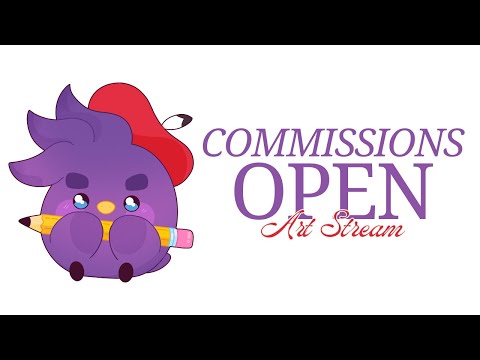 【ART STREAM】COMMISSIONS ARE OPEN, LET'S DRAW SOME HAKKITOS ! ! !