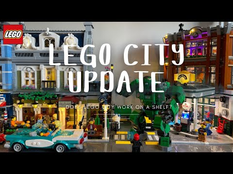 LEGO City Update | Moving the City to Shelves