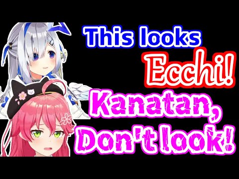 Kanata is very interested in Ecchi manga　[ Hololive / holoclips ]