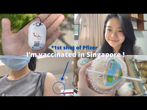 I got the Pfizer vaccination in Singapore ! ✔💉 How am I registered ? 第一支针我吸取到的经验 🕶