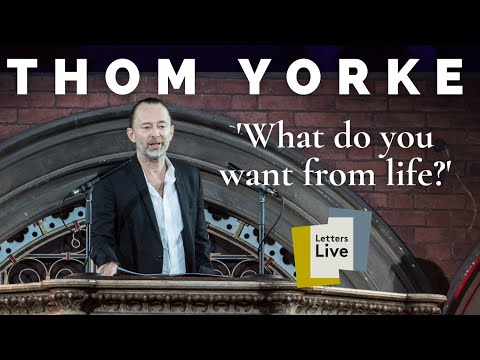 Thom Yorke reads a hilarious letter about a surprising text message