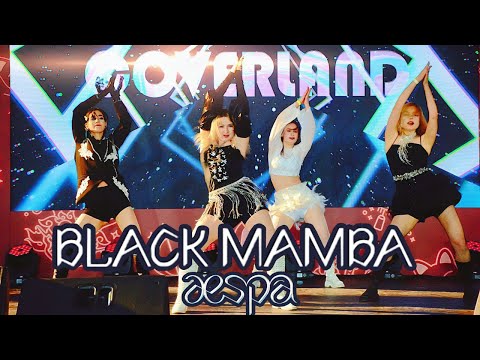 [K-POP IN PUBLIC, STAGE VERSION] AESPA 'BLACK MAMBA' by MDCOV