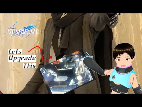 【HONKAI STAR RAIL COSPLAY】 Sewing Welt's Vest Together! 【HAND CAM】