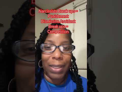 #narcissists NARCISSIST BREAKUP VS DISMISSIVE AVOIDANT BREAKUP PT 2