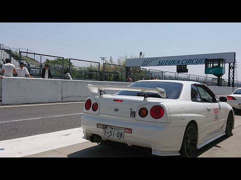 【サーキット車載LIVE】鈴鹿サーキット②【R34スカイライン】ドライバー：zinさん