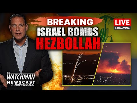 Israel Airstrikes FOIL Massive Hezbollah Attack; Tel Aviv BARRAGE Thwarted | Watchman Newscast LIVE