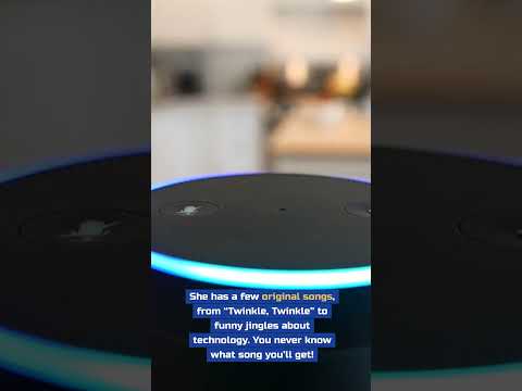 Alexa Easter Egg: Ask Her to Sing a Song #alexa #tech #easteregg