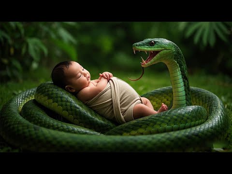 A baby thrown into the forest is cared for by a giant python and grows up to become a snake girl!