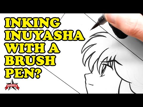 Inking Inuyasha by Rumiko Takahashi #inkingmanga