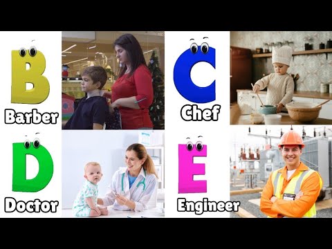 Occupation Alphabet Song | Occupation ABC Song | Phonics for Kids | Alphabet Letters