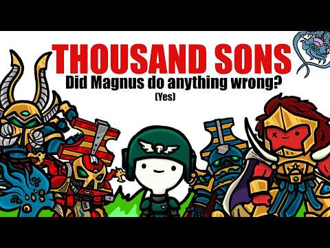 Thousand Sons: Magic Space Dust is Totally Wizard | Warhammer 40k Lore