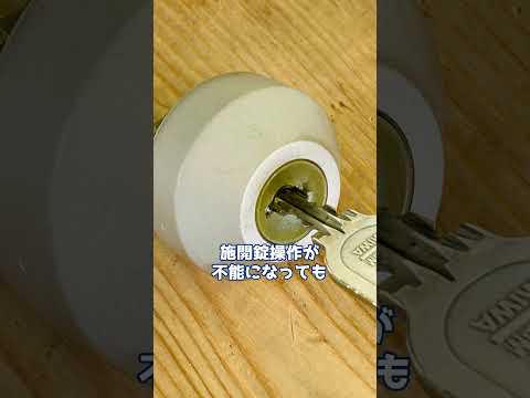 スマートロックが防犯的に優れている点を鍵屋が解説！【カギ屋】【鍵の仕組み】 #鍵 #locksmith #shorts