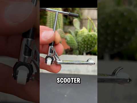 MODDING MY METAL FINGER SCOOTER #lcboards #fingerboard #fingerboarding #skate #scooter