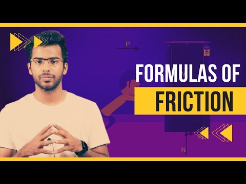 Formula of Friction | Co-efficient of friction | #engineering #friction #physics #iit