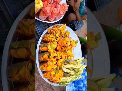 street food #mango #rawmango #shortsviral #trending #vdj #vlogs #subcribemychannel