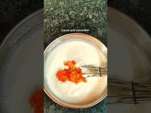 Simple Raita Recipe #shorts #ytshorts #raita #simplerecipe #trendingsong #curd