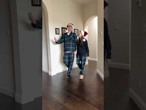 SURPRISING MY FAMILY with Matching Christmas PJs 🎄 w Mattie Westbrouck- #shorts