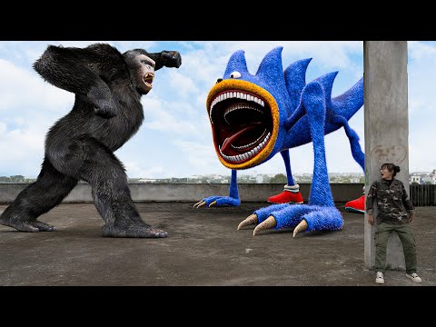 Rescue Evolution Of SHIN SONIC TAPES VS KING KONG | New Hollywood Movie #2024 | Jurassic Park 4 #208