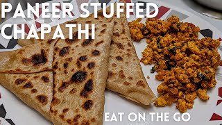 Paneer Stuffed Chapathi #shorts