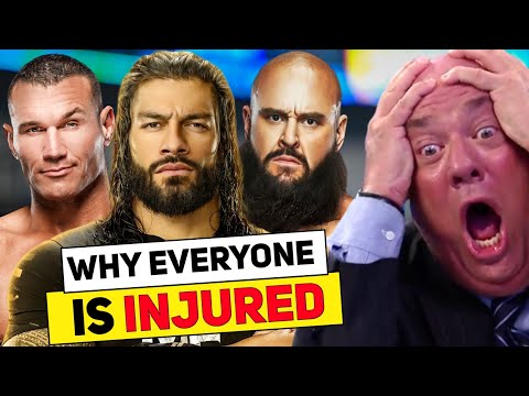 Roman Reigns Injured 🤕 ! 20 Wrestlers Injured in WWE