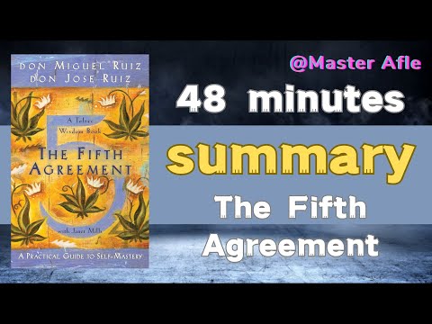 Summary of The Fifth Agreement by Don Miguel Ruiz | 48 minutes audiobook summary | #selfhelp