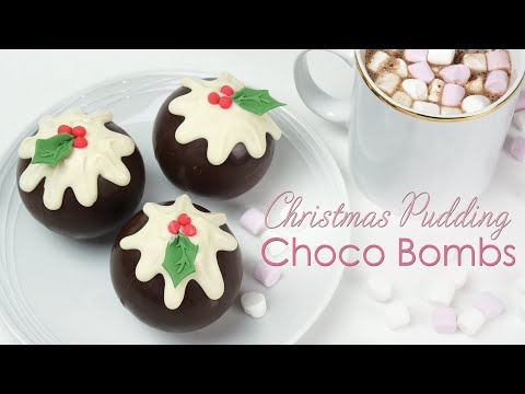 Christmas Hot Chocolate Bombs and Brownie Choco Bomb Tutorial